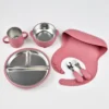 Beblora_Image_1200x1200_250KB Stainless Steel Baby Feeding Set – 6 Pieces