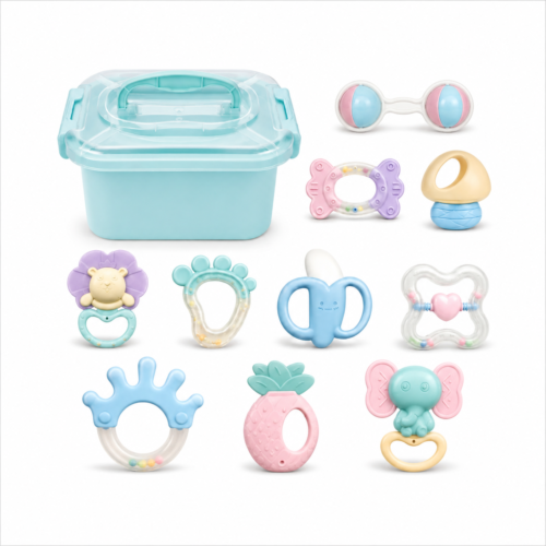 Beblora Premium Baby Rattle Set