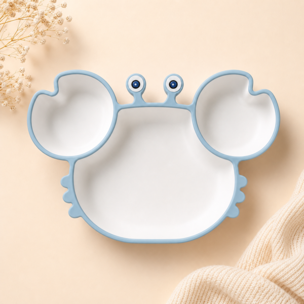 Beblora Silicone Crab Plate