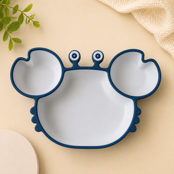 Beblora Silicone Crab Plate