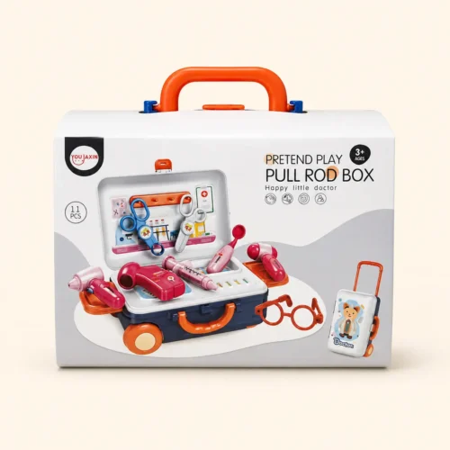 Kids Doctor Pull-Rod Play Set