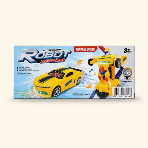 Transformer Robot Car Battery Operated Toy