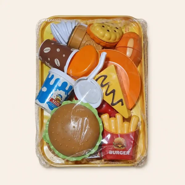 Fast-Food Cutting Set for Kids
