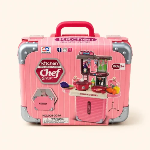Kids Kitchen Chef Suitcase Play Set