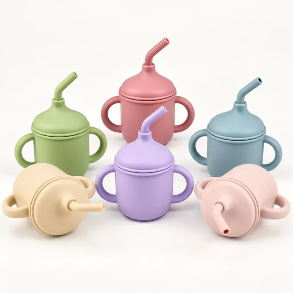Beblora Silicone Baby Sippy Cup Color Collection